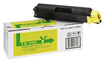 Kyocera Toner TK-590Y Original Gelb 5000 Seiten 1T02KVANL0