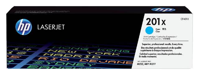 HP Toner 201X Original Cyan 2300 Seiten CF401X