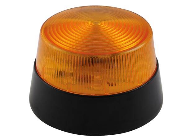 Led-blitzlicht amber 12 vdc ø 77 mm
