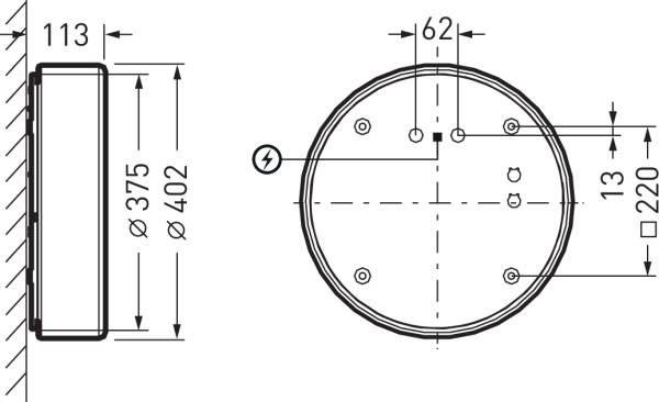 LED-Leuchte 840 DALI weiß Mondia G3#7969051