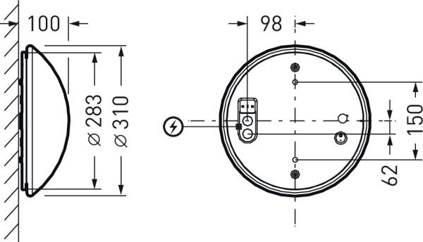 LED-Leuchte 840 weiß Mondia G3#7962640