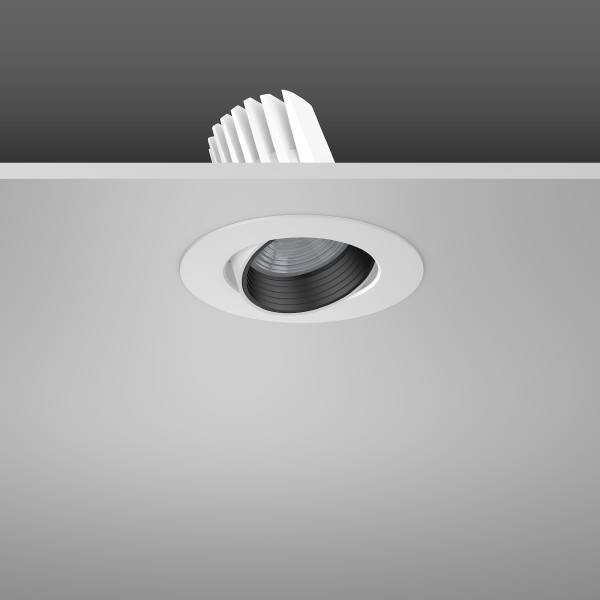 LED-Strahler Rondos LED/20W-3000K Ra92 D143 H3 L