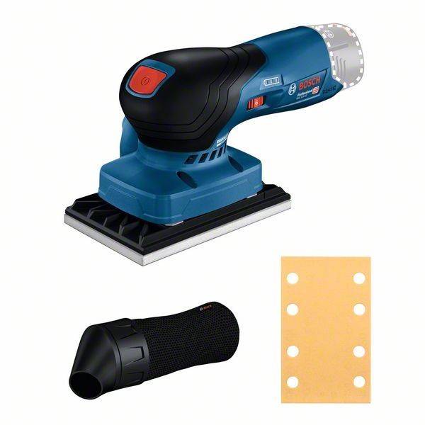 Bosch Professional GSS 12V-13 06019L0000 Akku-Schwingschleifer ohne Akku 12V 80 x 130mm Anzahl mitgelieferte Akkus 0