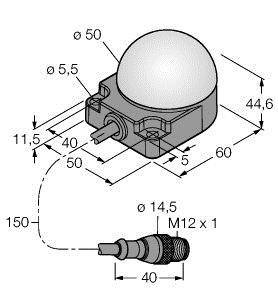 Turck LED-Anzeige K50FLGRYB4PQP