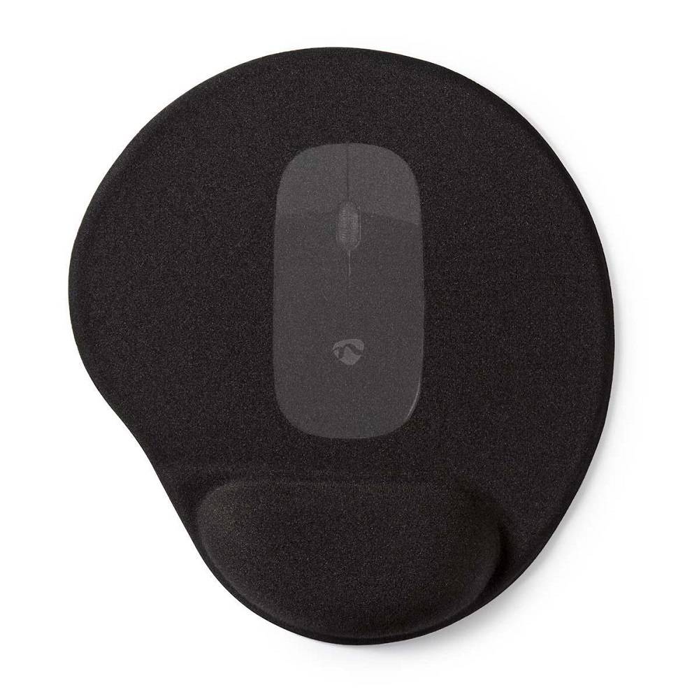 Nedis Mouse Pad 215 mm SchwarzMauspad / Schwarz / 215mm