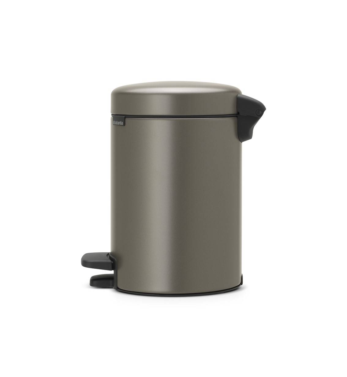 Brabantia 113246, 3 l, Rund, Platin, Kunststoff, Terrasse, 16,8 cm