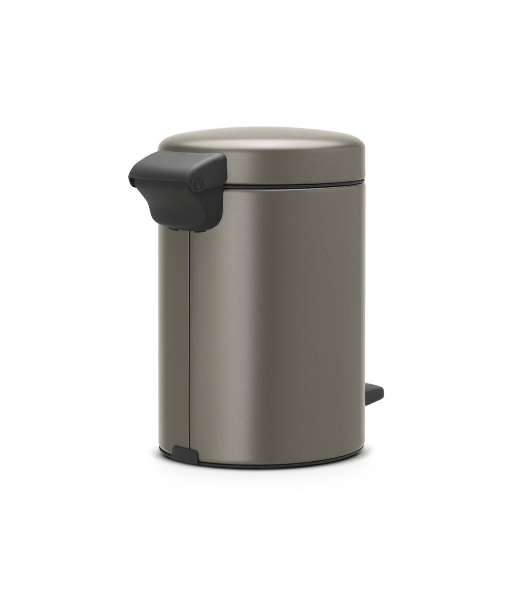 Brabantia 113246, 3 l, Rund, Platin, Kunststoff, Terrasse, 16,8 cm