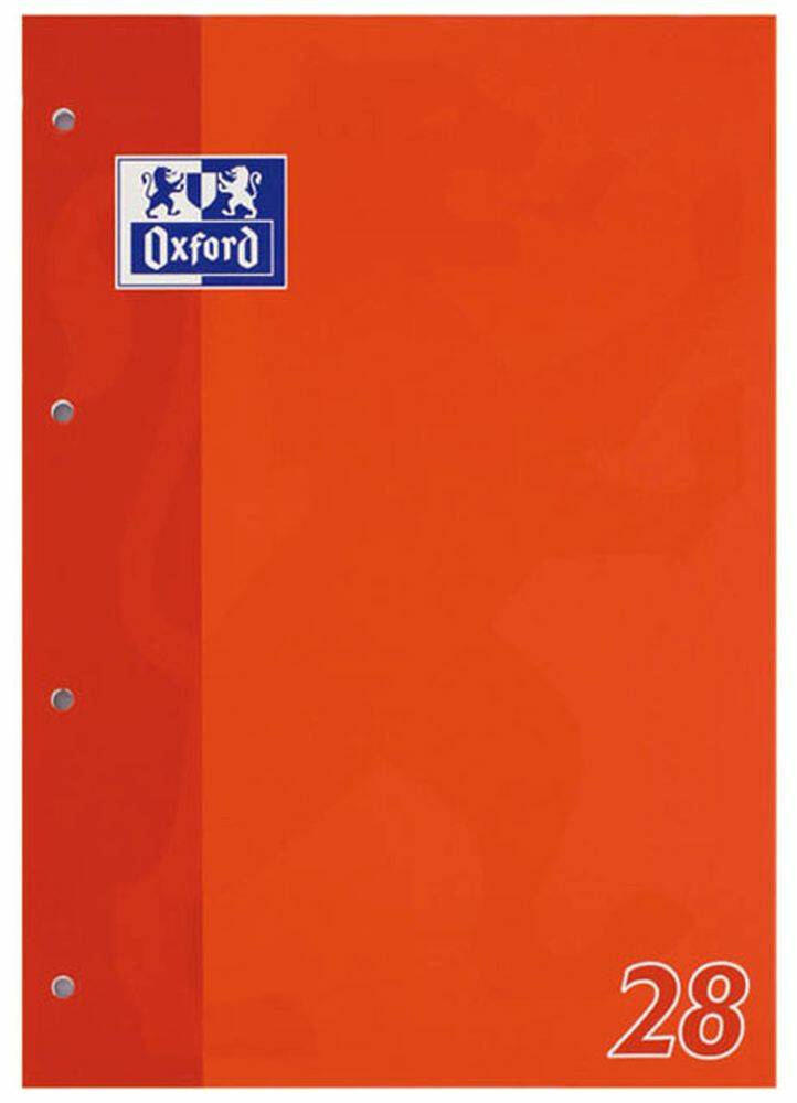 Oxford A4 Schulblock, 50 Blatt