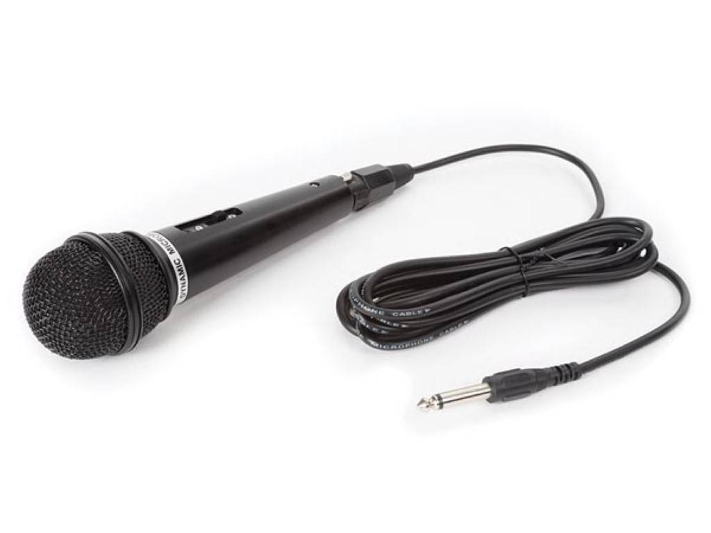 Dynamisches mikrofon schwarz