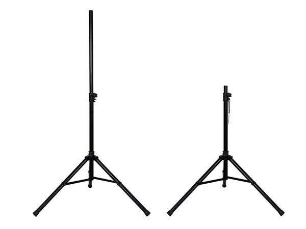Lautsprecherstativ schwarz