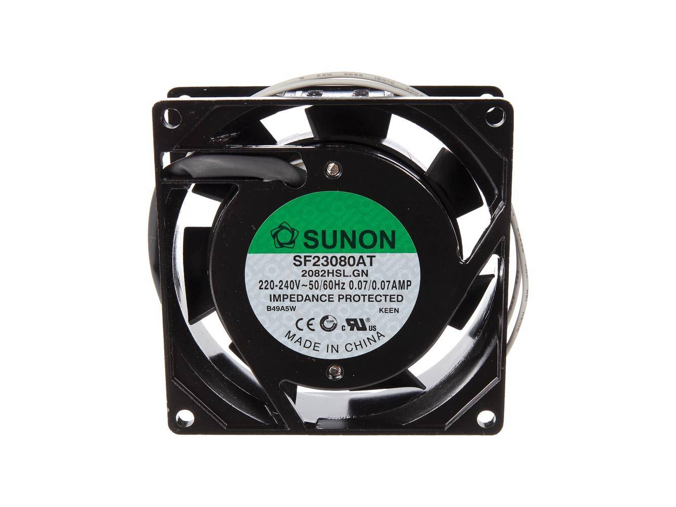 Sunon - BSS220 - Lüfter 230VAC Gleitlager 80 x 80 x 25mm
