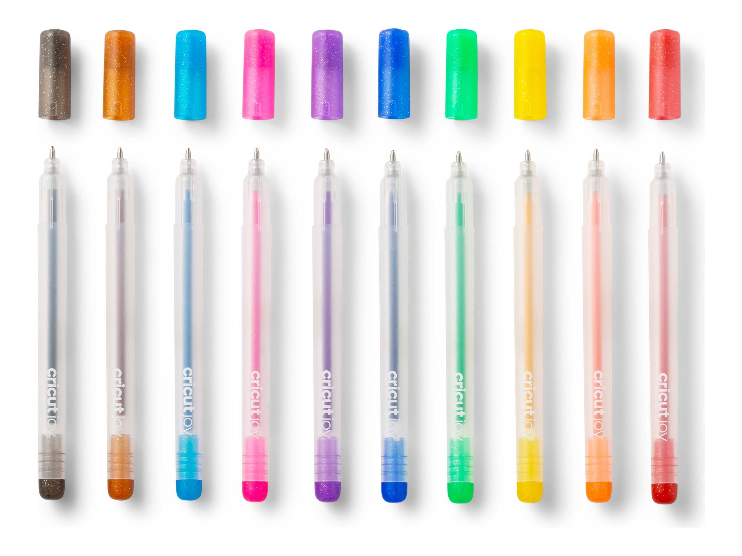 Cricut Joy - Tintenroller - für Vinyl - gemischte Farben - Geltinte - 0.8 mm (Packung mit 10)