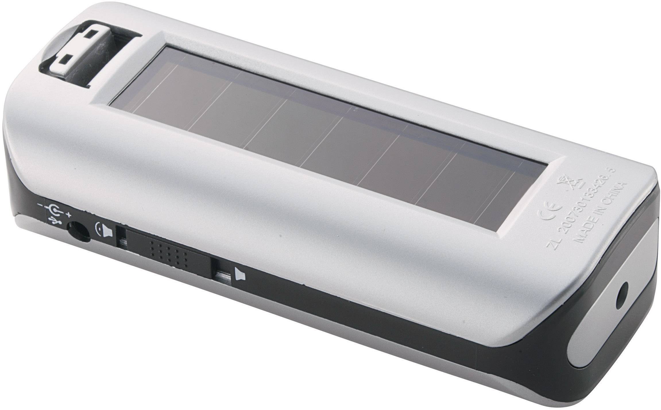 TO04 LED Mini-Taschenlampe solarbetrieben 73.5 g