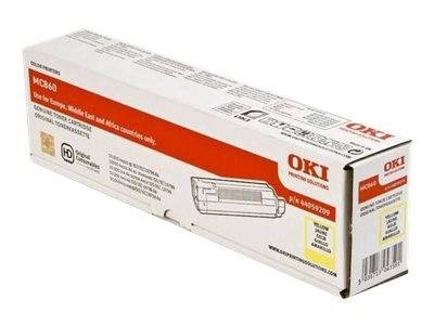 OKI - Gelb - Original - Tonerpatrone - für OKI MC860cdtn, MC860cdxn, MC860dn