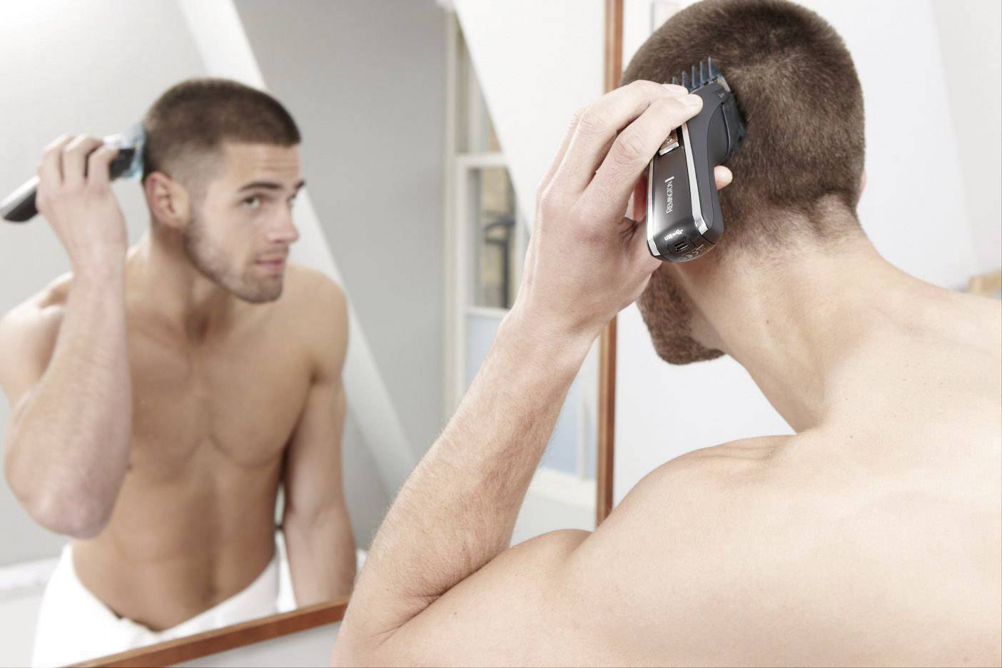 Remington HC 5150 Alpha Haarschneider Schwarz, Silber