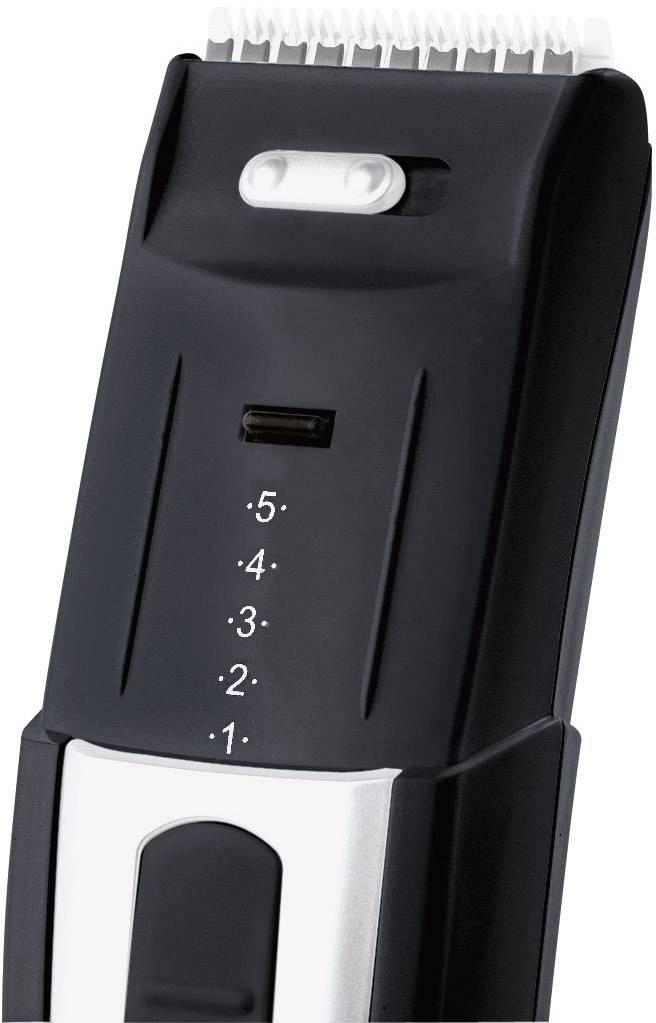 Grundig GMM9110 Bartschneider, Haarschneider abwaschbar, im Koffer Schwarz, Silber