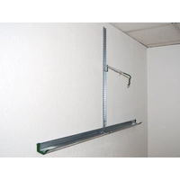 Eufab 16408 Fahrradwandhalter Anzahl Einstellplätze=1 Stahl Silber Eufab 16408 Fahrradwandhalter Anzahl Einstellplätze=1 Stahl Silber