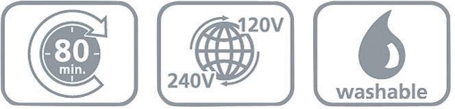 Grundig MS 6040 Folienrasierer Schwarz, Titan