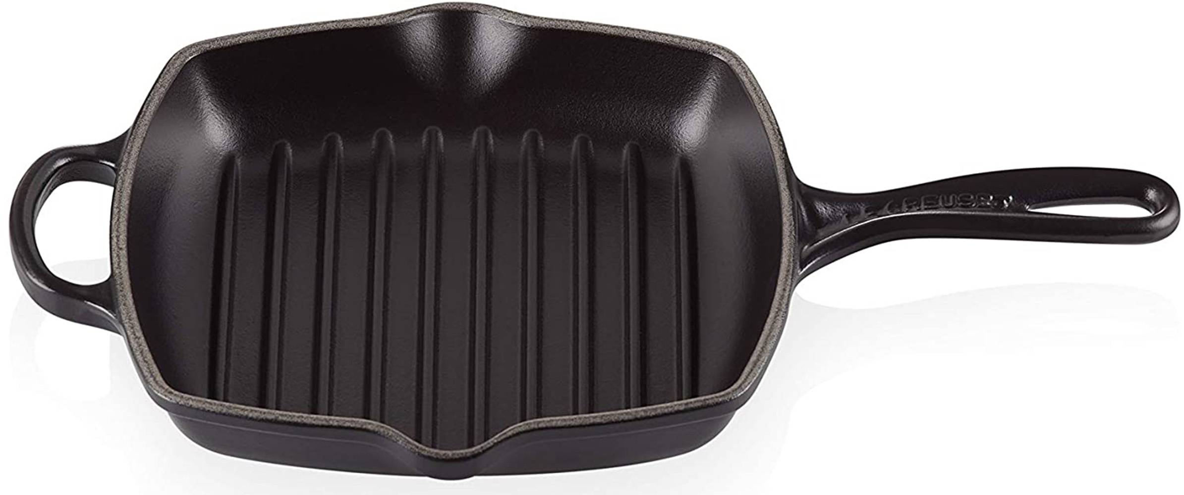 Le Creuset Grillpfanne 26 cm-schwarz Bratpfanne
