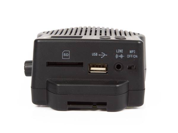 Mobiler pa-system mit usb-port, sd-kartenslot und fm-radio