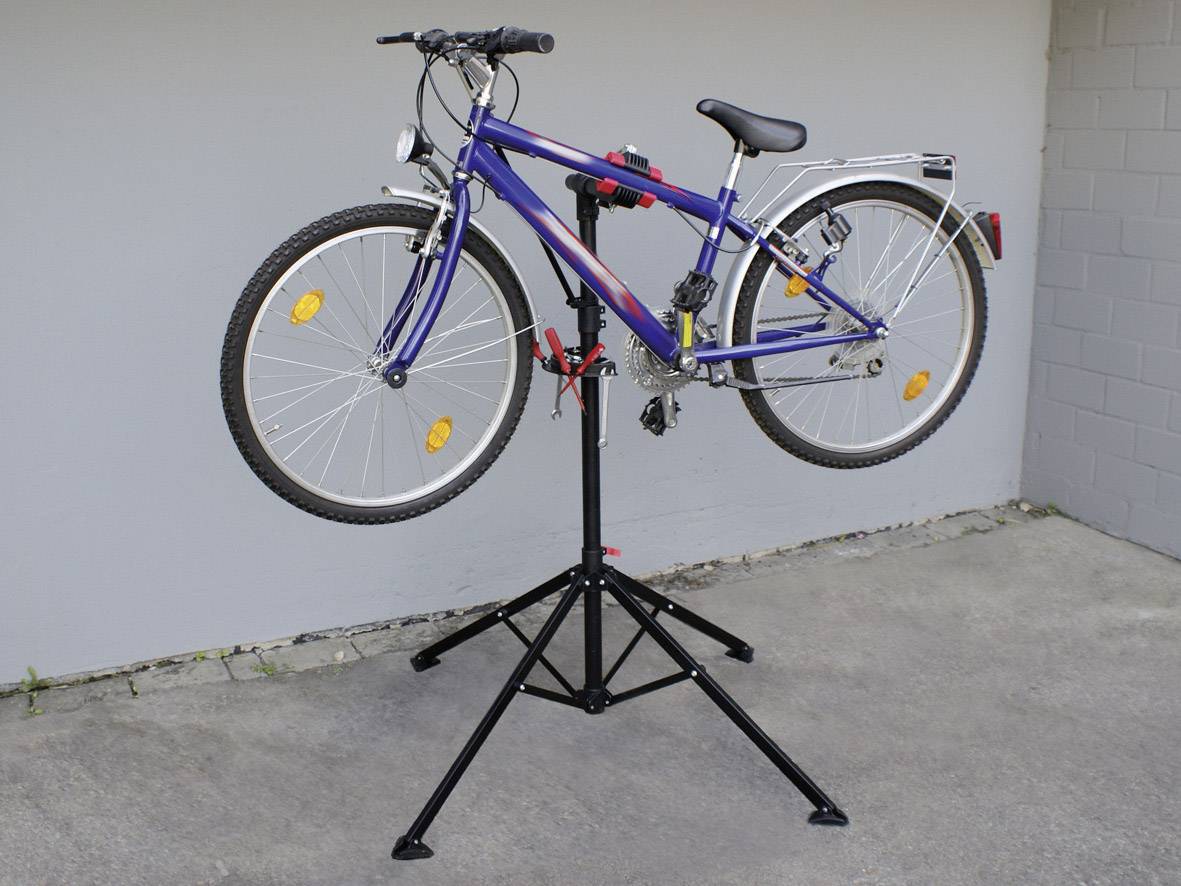 Eufab 16414 Montageständer Anzahl Einstellplätze=1 Stahl Schwarz