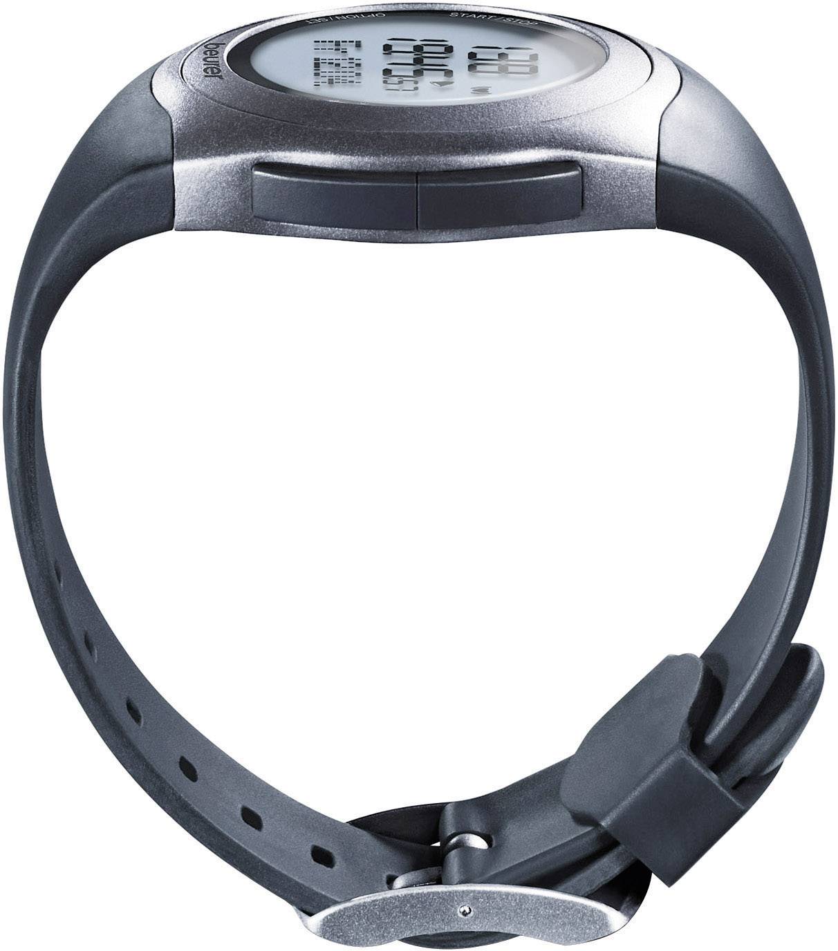 Beurer PM 25 Pulsuhr mit Brustgurt Schwarz-Grau