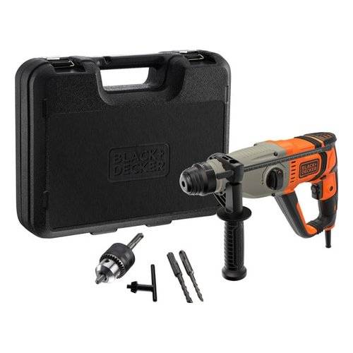 Black & Decker Bohrhammer BEHS02K-QS schwarz/orange 800 Watt Koffer