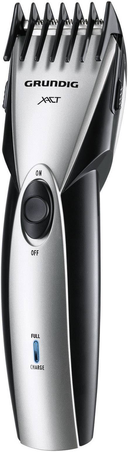 Grundig MC 3140 Bartschneider, Haarschneider abwaschbar Schwarz/Silber