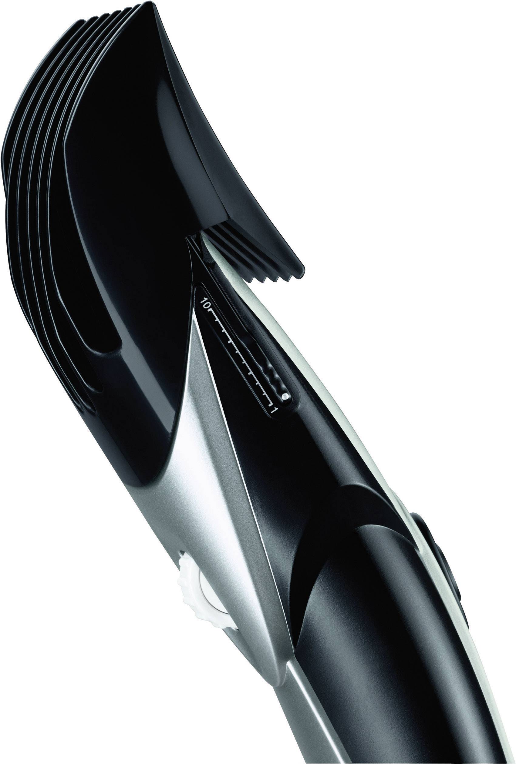 Grundig MC 3140 Bartschneider, Haarschneider abwaschbar Schwarz/Silber