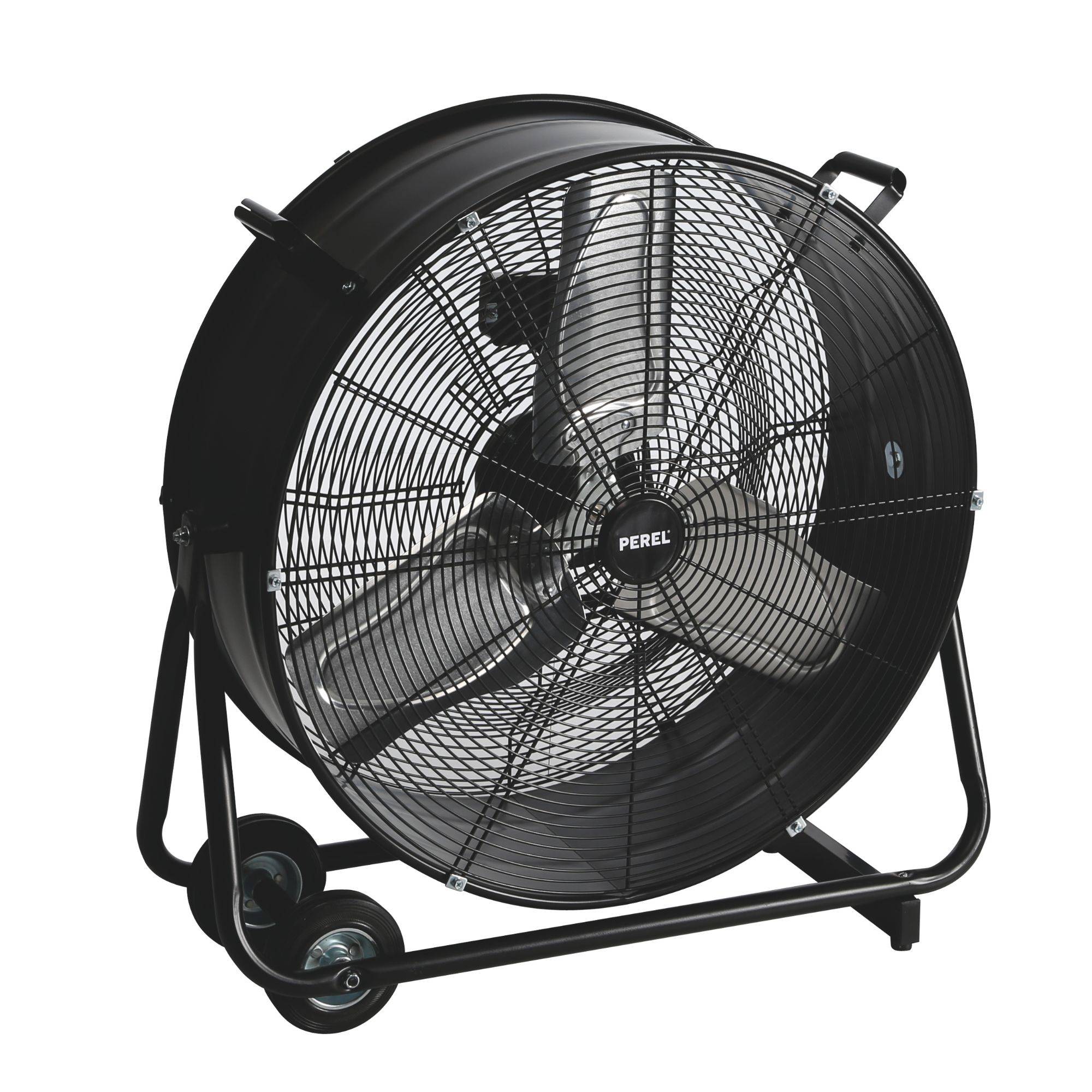 Bodenventilator metall ø 60 cm schwarz