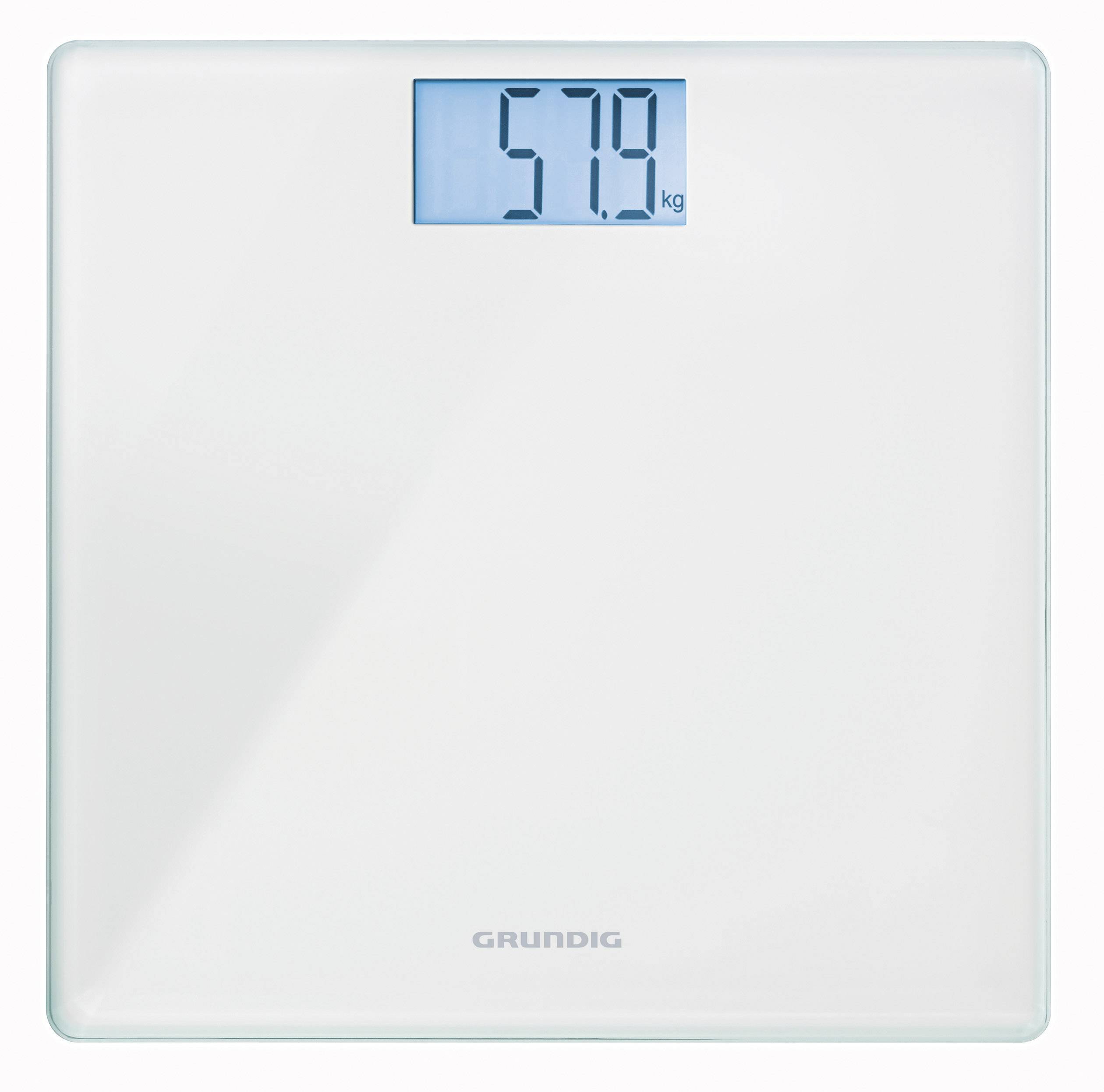 Grundig PS 2010 Digitale Personenwaage Wägebereich (max.)=180kg Glas, Weiß