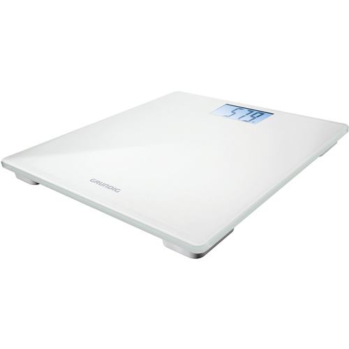 Grundig PS 2010 Pèse-personne numérique Plage de pesée (max.)=180 kg verre, blanc
