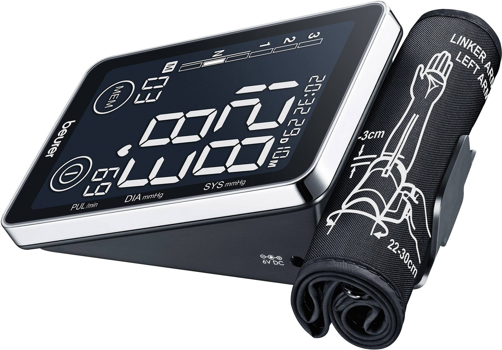 Beurer BM 58 Oberarm Blutdruckmessgerät 655.16