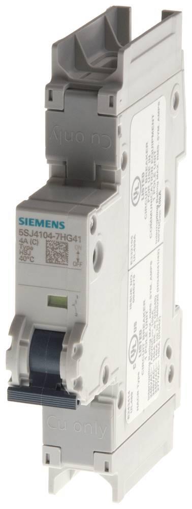 Siemens Siemens Leitungsschutzschalter (UL) 5SJ4108-7HG41 Leitungsschutzschalter 240V 14kA, 1-polig, C, 8A, T=70mm nach