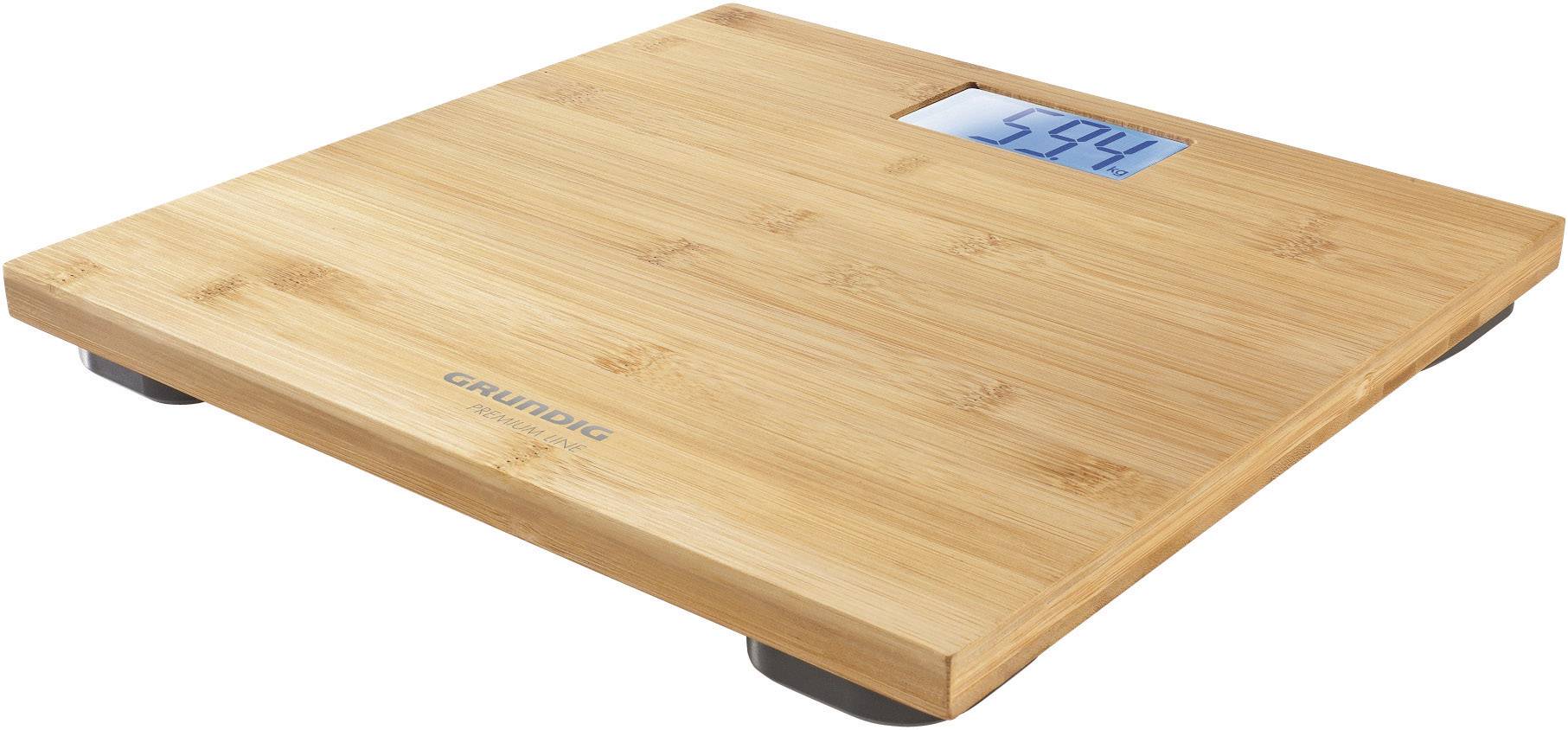 Grundig PS4110 Digitale Personenwaage Wägebereich (max.)=180kg Bambus
