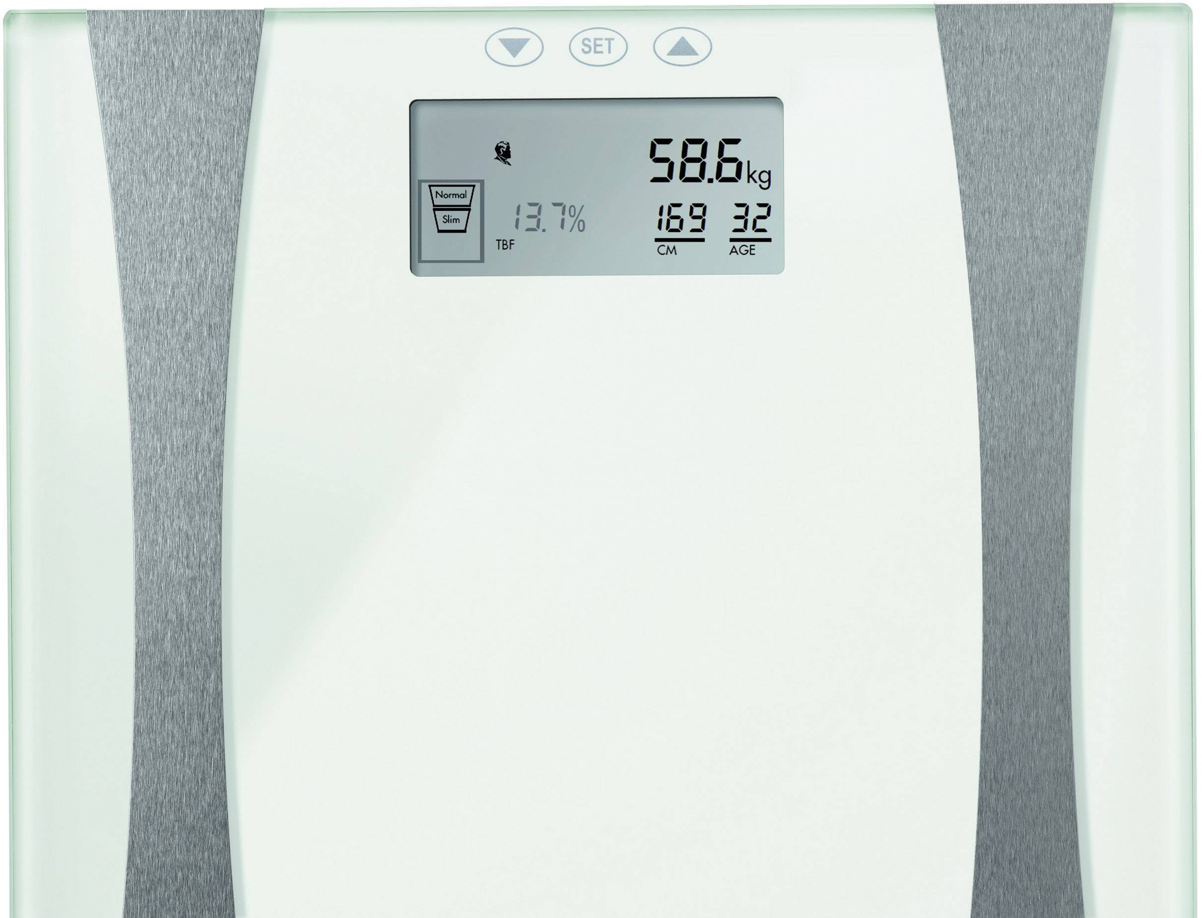 Grundig PS5110 Körperanalysewaage Wägebereich (max.)=150kg Silber