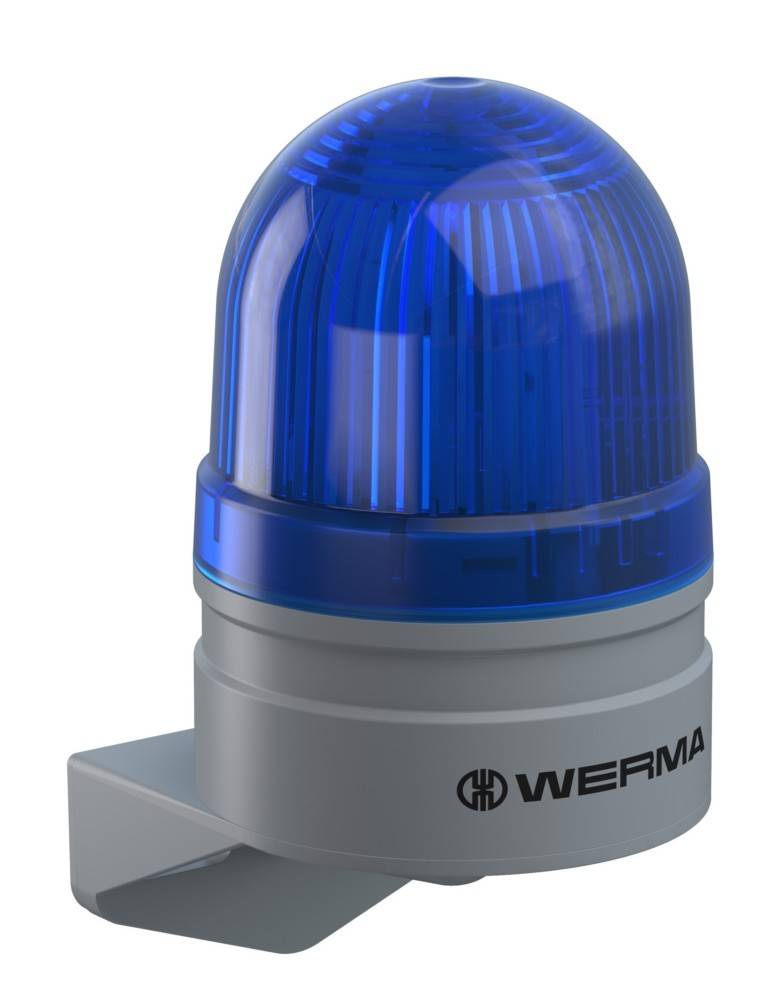 Werma Signaltechnik Signalleuchte Mini TwinLIGHT 24VAC/DC BU 260.510.75 Blau 24 V/DC