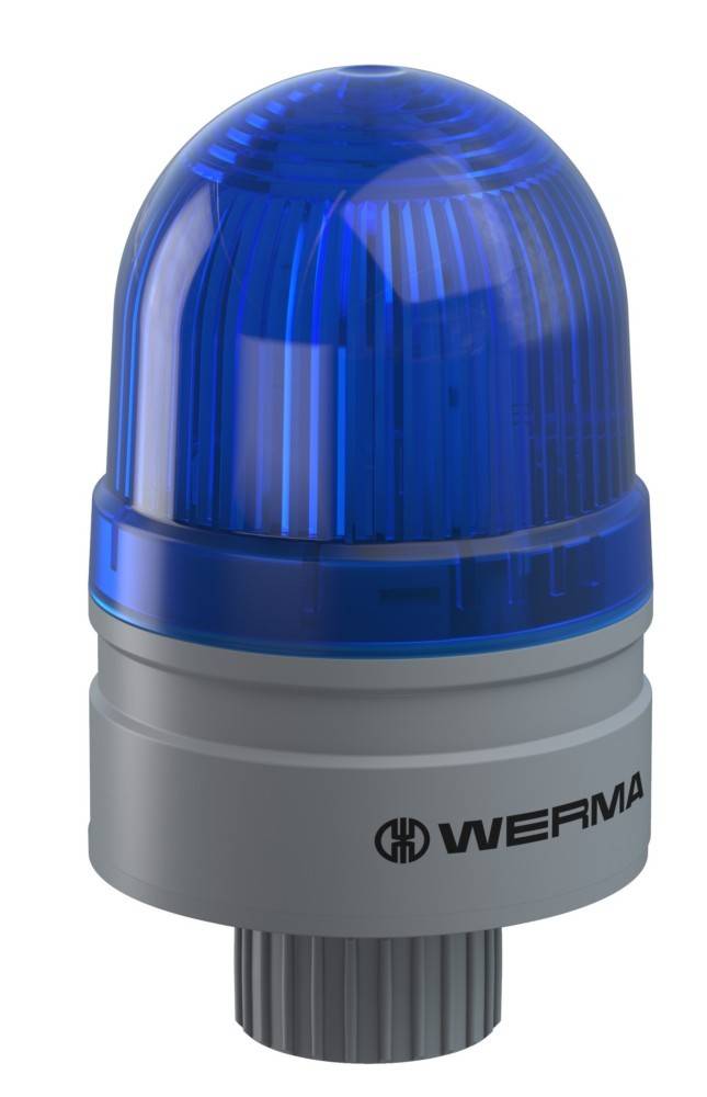 Werma Signaltechnik Signalleuchte Mini TwinLIGHT 24VAC/DC BU 260.510.75 Blau 24 V/DC