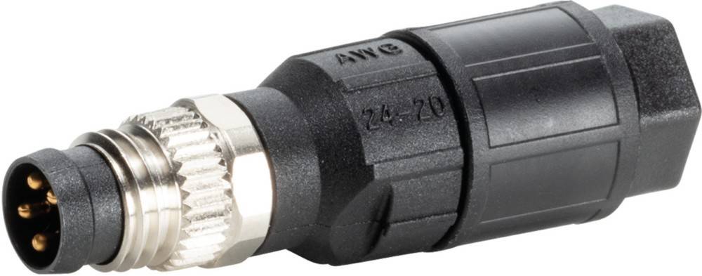 Murrelektronik 7000-08345-0000000 Sensor-/Aktor-Steckverbinder, unkonfektioniert Stecker, gerade Polzahl Sensoren: 4 1 St.