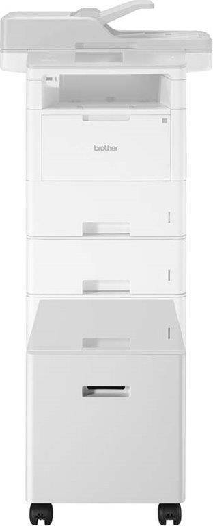 Brother ZUNTL6000W ZUNTL6000W Drucker-Untertisch mit Rollen Hellgrau