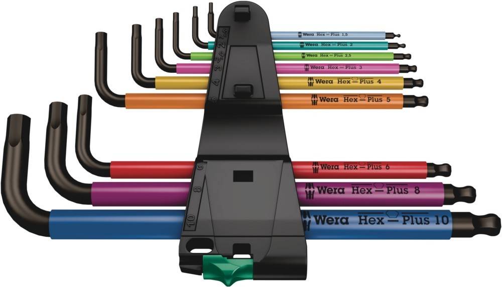 Wera 950/9 Winkelschraubendreher-Set 9teilig