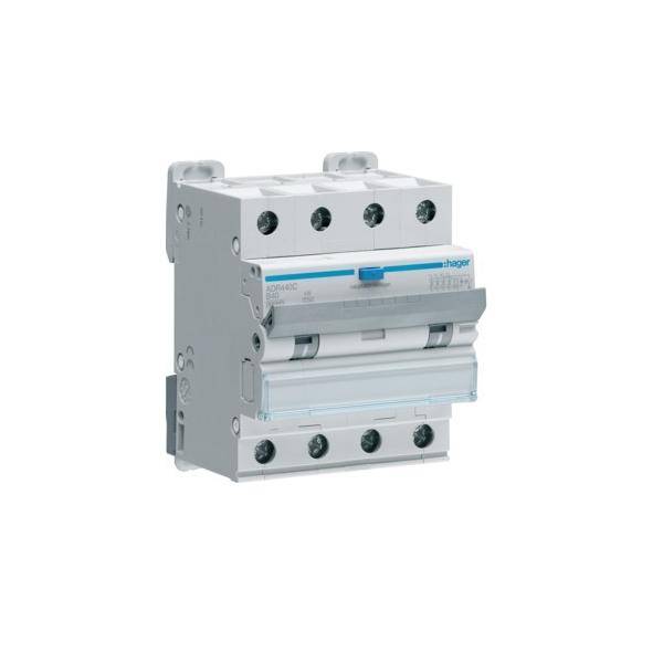 Hager ADR440C FI-Schutzschalter/Leitungsschutzschalter 4polig 230 V, 400V