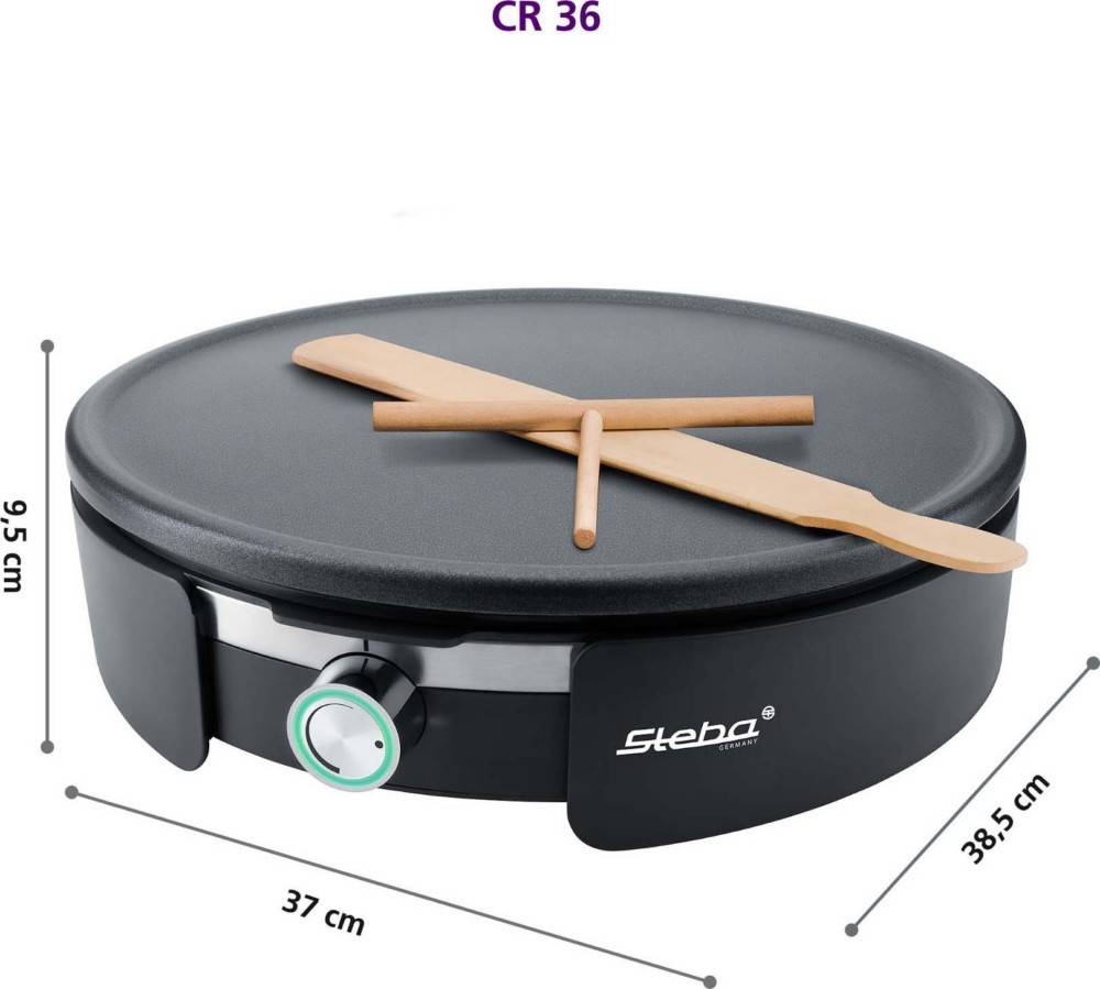 Steba Crepes-Maker CR 36 eds/sw