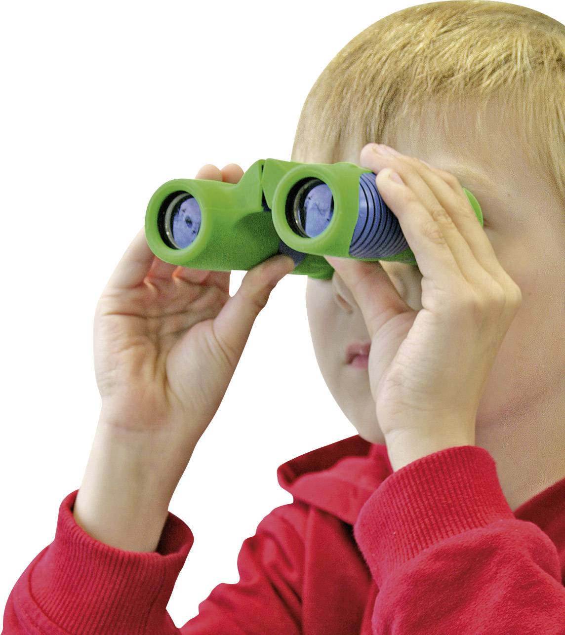 Bresser Optik Fernglas Kinderfernglas Junior 6 x 21mm Dachkant Blau, Grün 8810621