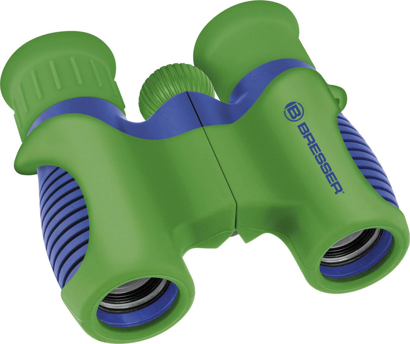 Bresser Optik Fernglas Kinderfernglas Junior 6 x 21 mm Dachkant Blau, Grün 8810621