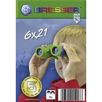 Bresser Optik Fernglas Kinderfernglas Junior 6 x 21mm Dachkant Blau, Grün 8810621 Bresser Optik Fernglas Kinderfernglas Junior 6 x 21mm Dachkant Blau, Grün 8810621