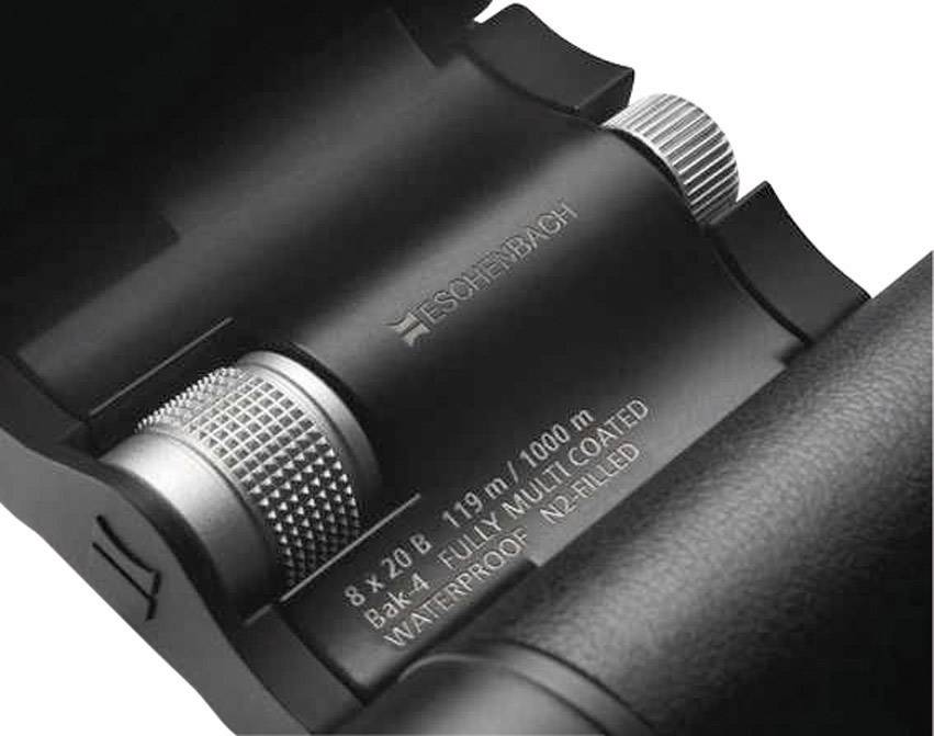 Eschenbach Fernglas Club 8x20 B 8 x 20mm Dachkant Schwarz (gummiert) 4264820