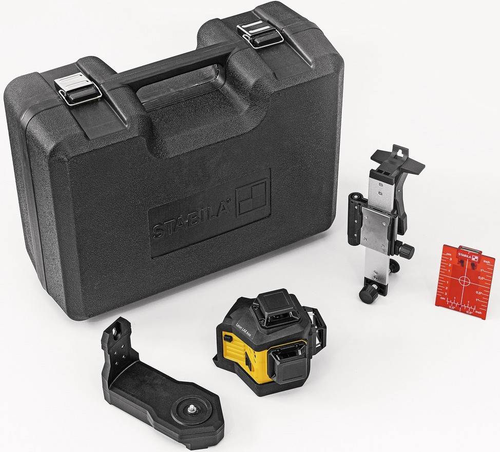 Stabila Multilinien-Laser ohne Akku/Ladegerät LAX 600 # 19788