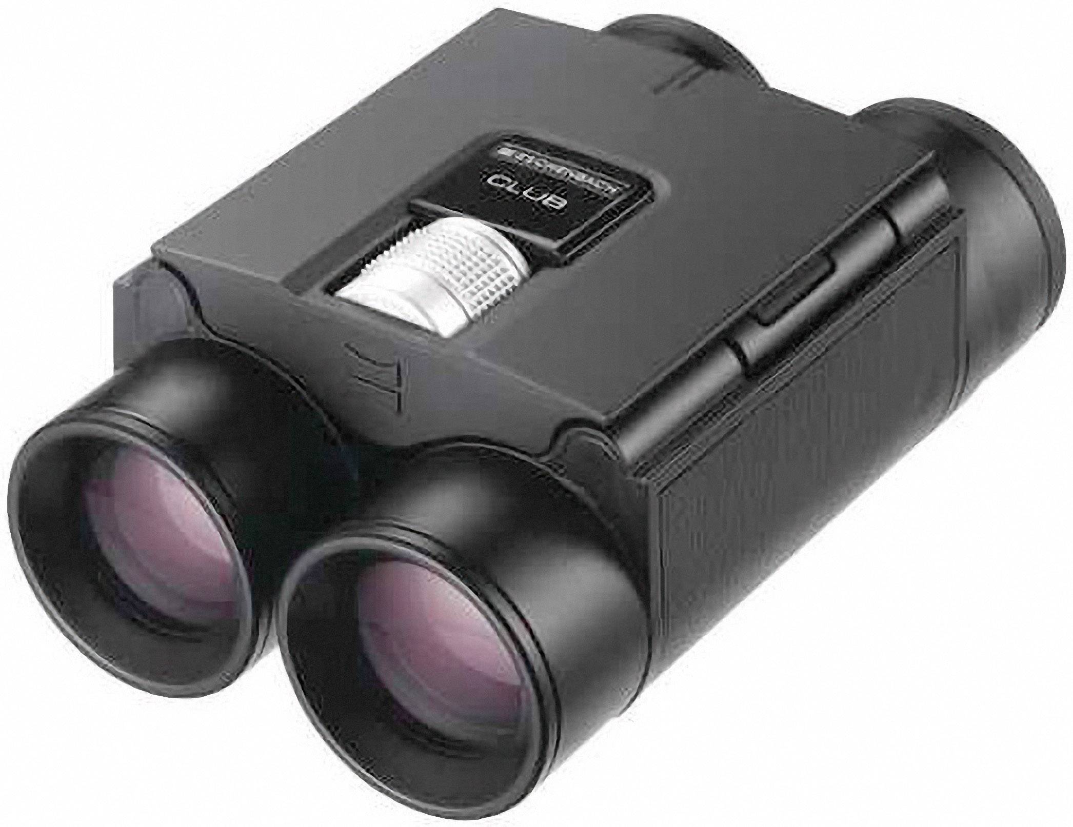 Eschenbach Fernglas Club 10x25 B 10 x 25mm Dachkant Schwarz (gummiert) 4264125