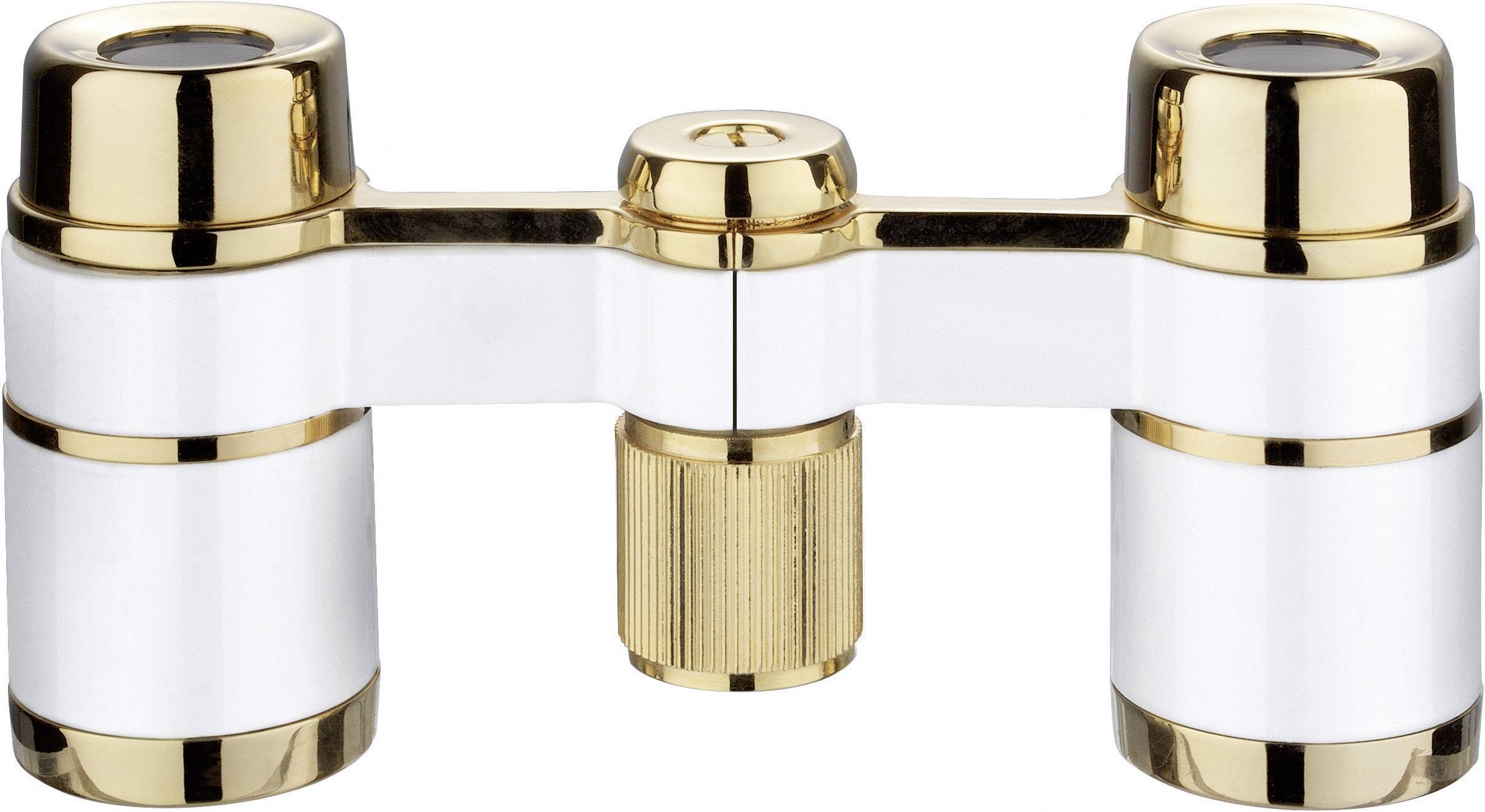 Eschenbach Collezione la Scala Theaterglas 3 x 18 mm Perlweiß, Gold